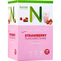 Nutrilett VLCD Strawberry shake, 10pk