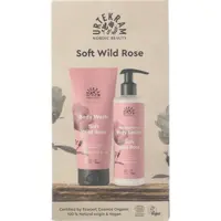 Urtekram Gaveæske Soft Wild Rose Body Lotion & Body Wash