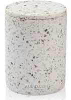 Humdakin LUCCA Terrazzo Vase med låg, rød/beige