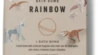 Humdakin Bath Bomb Mini, Rabarber, 60g.