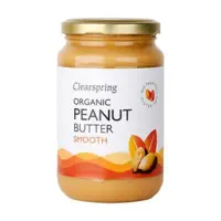 Clearspring Peanutbutter Smooth Ø, 170g
