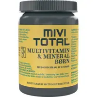 Mivi Total Multivitamin Børn, 90tab