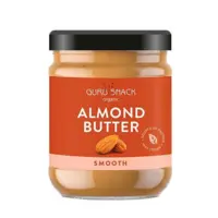 Guru Snack Almond butter Smooth Ø, 250g.
