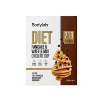 Bodylab Diet Pancake & Waffle mix - chocolate chip, 12x60 g