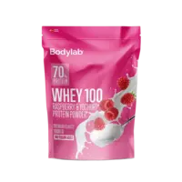 Bodylab Whey 100 - raspberry & yoghurt, 1kg