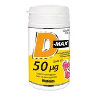 Vitabalans D-Max 50 μg, 90tab