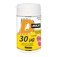 Vitabalans D-max 30 μg, 90tab
