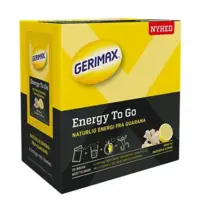 Gerimax Energy To go Ginger Lemon, 20br