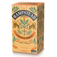 Hampstead Citron & Ingefær te Ø Demeter, 20br