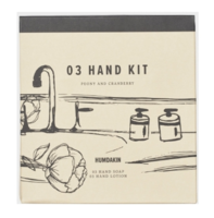 Humdakin Hand Care Kit 03 Pæon og Tranebær, 2x300ml.