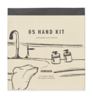 Humdakin Hand Care Kit 05 Rabarber & Birk, 2x300ml.