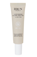 Idun Minerals Moisturizing Mineral Skin Tint SPF30, "Djurgården,"Light Neutral, 27ml.