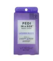 Voesh Pedi in a Box, Lavender Relieve