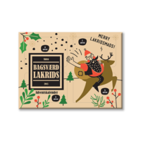 Bagsværd Lakrids Adventskalender 2025, 4 x 160g