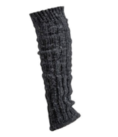 Benvarmere med Alpaka uld, Mørkegrå