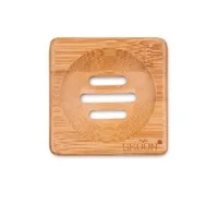 Skoon Bambus Sæbeholder, 1stk.