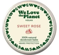 We Love The Planet Deodorant balm Sweet Rose, 35g.