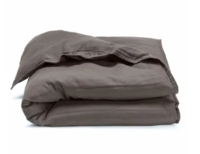 Cocoon Dynebetræk til babydyne - 70x100, Beluga Brown