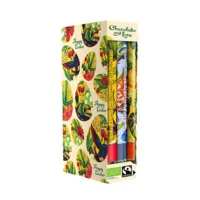 Chocolate and Love Påske Library Box chokolade Ø 3 plader: Sea Salt, Pomegranate, Passionfrugt fyld, 1pk.