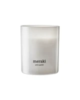 Meraki Duftlys White Garden, 1stk., 200g.