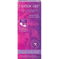 Natracare Dry & Light, plus (inkontinens) indpakket enkeltvis, Øko, 16 stk.
