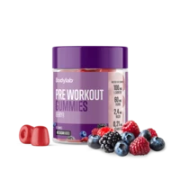 Bodylab Pre Workout Gummies Berry, 60 stk.