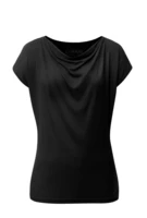 Curare Flow #1110 Top Wasserfall - Black