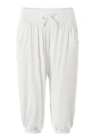 Curare Flow #1131 Capri Pants relaxed - Soft-white
