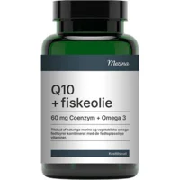 Mezina Q10 + Fiskeolie, 60kap.