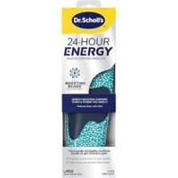 Scholl 24hr Energy Insoles, L