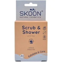 Skoon Solid Scrub & Shower bar 2 in 1, 90g.