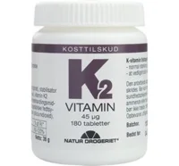 Natur Drogeriet K2-vitamin, 180tab.