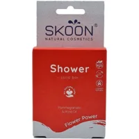 Skoon Solid Shower Bar Flower Power, 90g.