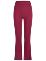 Curare Flow #2704 long pants boot cut - Bordeaux