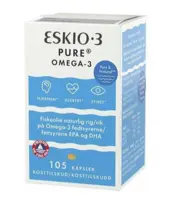 Eskio-3 Pure Omega-3, 105 kapsler