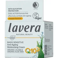 Lavera Basis Q10 Fugtighedscreme m. jojoba/aloe, 50ml.