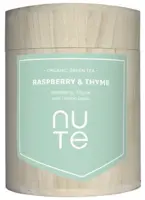 NUTE Raspberry & Thyme - grøn te Ø, 100g.