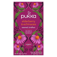 Pukka Elderberry & Echinacea te Ø, 20br.
