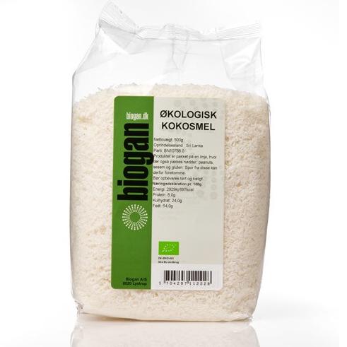 Kokosmel Økologisk- 500 gr - DISCOUNT PRIS