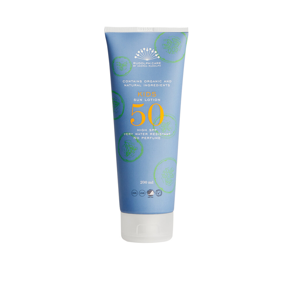 Rudolph Care Sun Kids Lotion Spf 50 200 ml - REN velvære