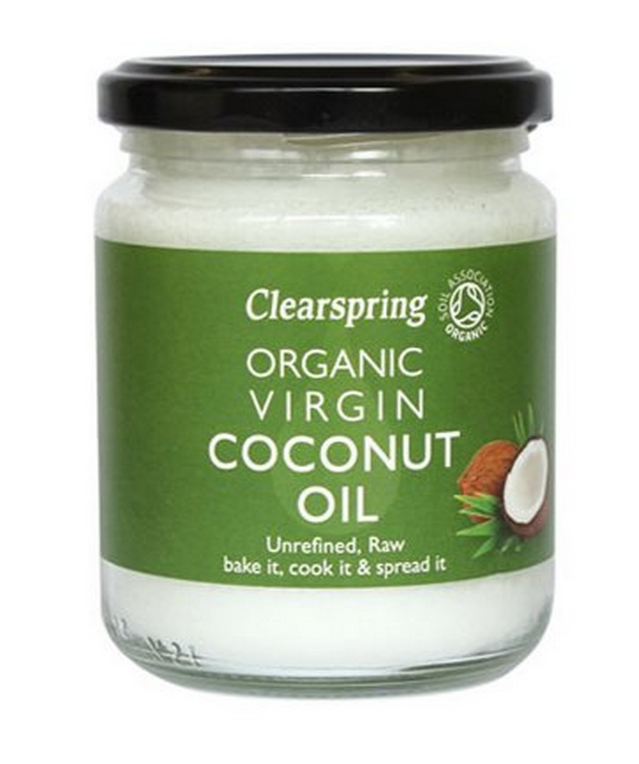 Se Clearspring Kokosolie Økologisk - 400 gram hos Ren-velvaereshop.dk