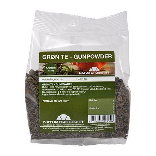 Se Grøn Gunpowder te, 100g. hos Ren-velvaereshop.dk