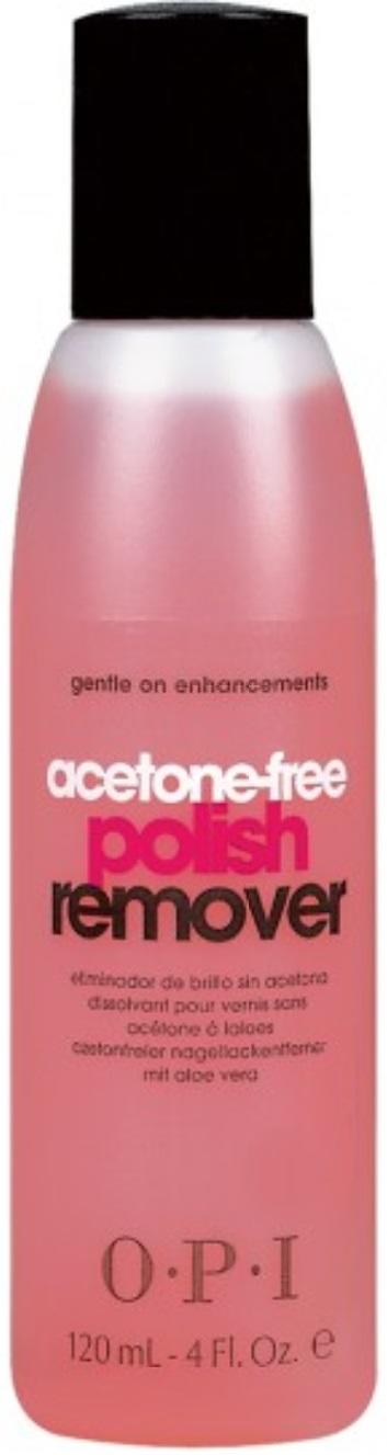 Se OPI Acetone Free Polish Remover, 110 ml. hos Ren-velvaereshop.dk