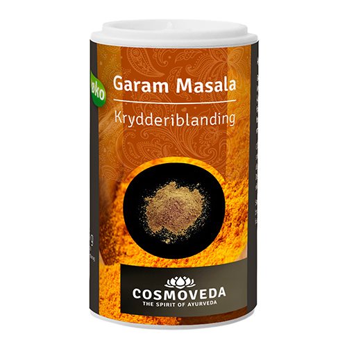 Se Cosmoveda Garam Masala Krydderiblanding Ø, 25g. hos Ren-velvaereshop.dk