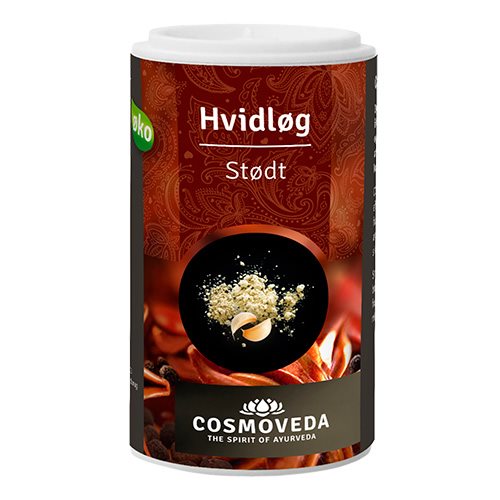 Se Cosmoveda Hvidløgspulver Ø, 30g. hos Ren-velvaereshop.dk