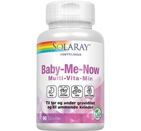 Solaray Baby Me Now Multivitamin 90 Stk. 90 stk.. - REN velvære