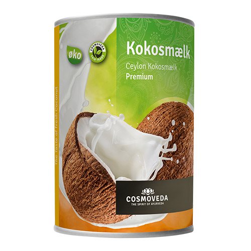 Se Cosmoveda Kokosmælk Ø (400 ml) hos Ren-velvaereshop.dk