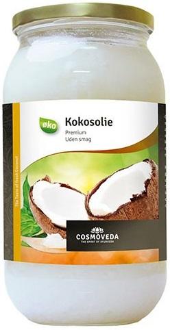 Se Cosmoveda Kokosolie (u.smag - ideel til stegning) Ø, 900g. hos Ren-velvaereshop.dk
