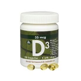 Billede af DFI D-vitamin 35 mcg 120 tabl.