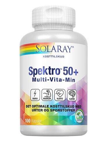 Billede af Spektro50+ Multivitamin 100 kapsler